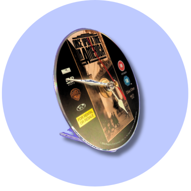 A vintage CD cover featuring a clock and the title "Battle LA."