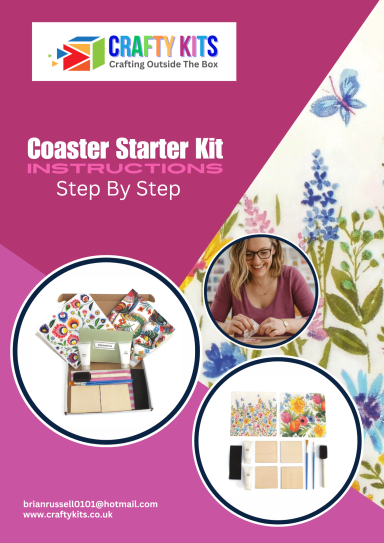 Instruction booklet for Coaster Starter Kits